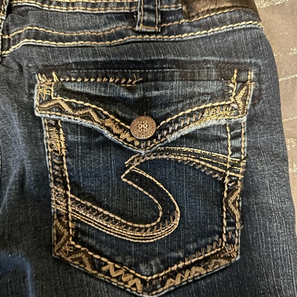 Women’s Silver Jeans -Aiko Size 34W/33L - Picture 10 of 15